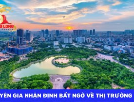 CHUYÊN GIA NHẬN ĐỊNH BẤT NGỜ VỀ THỊ TRƯỜNG BẤT ĐỘNG SẢN