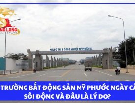 THỊ TRƯỜNG BẤT ĐỘNG SẢN MỸ PHƯỚC NGÀY CÀNG SÔI ĐỘNG VÀ ĐÂU LÀ LÝ DO?